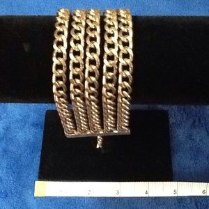 Wide Chain Bracelet